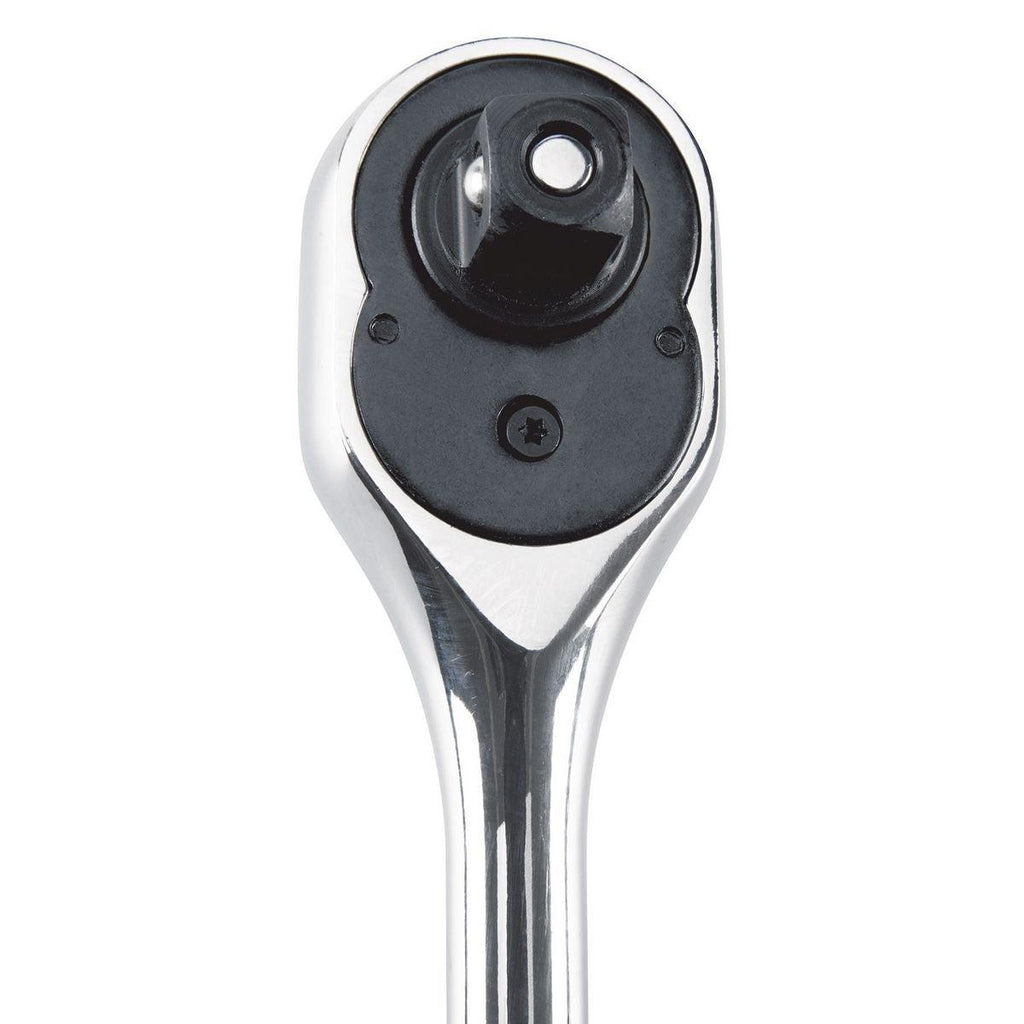 1/2 in. Drive SAE & Metric Chrome Socket and Ratchet Set, 21 Pc.