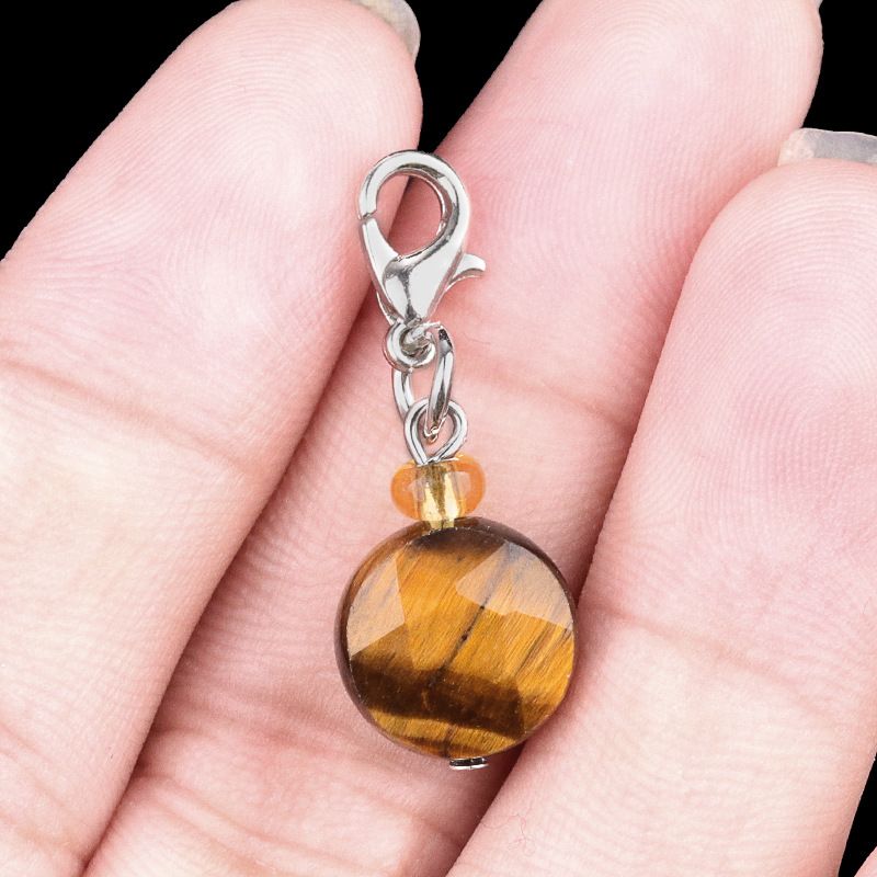 2132-Ágata de cristal natural pedra semi-preciosa seção hexagrama pingente pequeno gotejamento jóias DIY acessórios de jóias