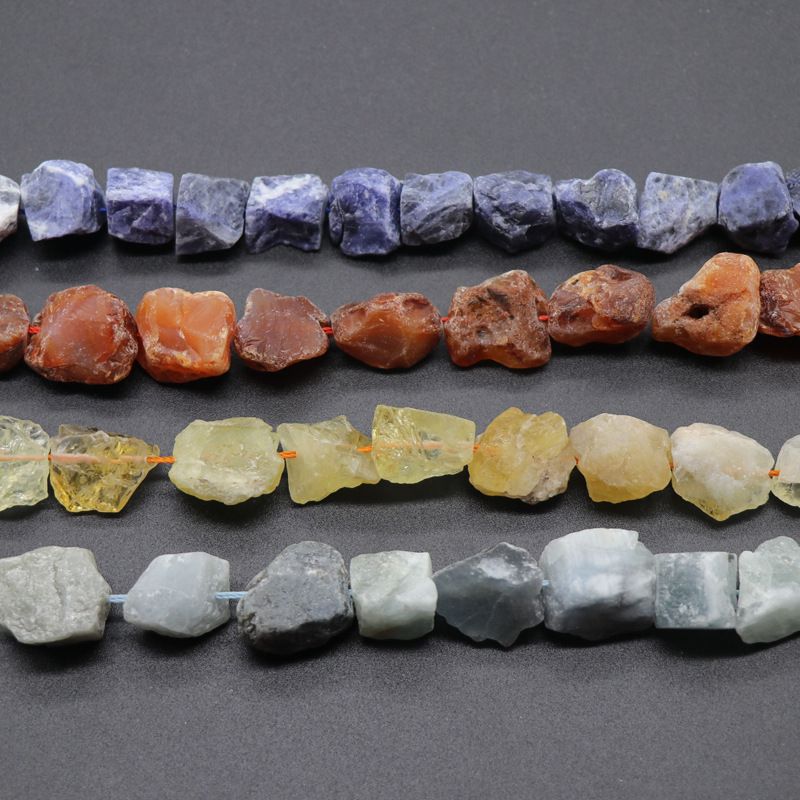 Ágata de cristal rosa transfronteiriça europeia e americana fluorita perfuração de minério de pedra áspera, minério de lã com contas soltas DIY irregulares