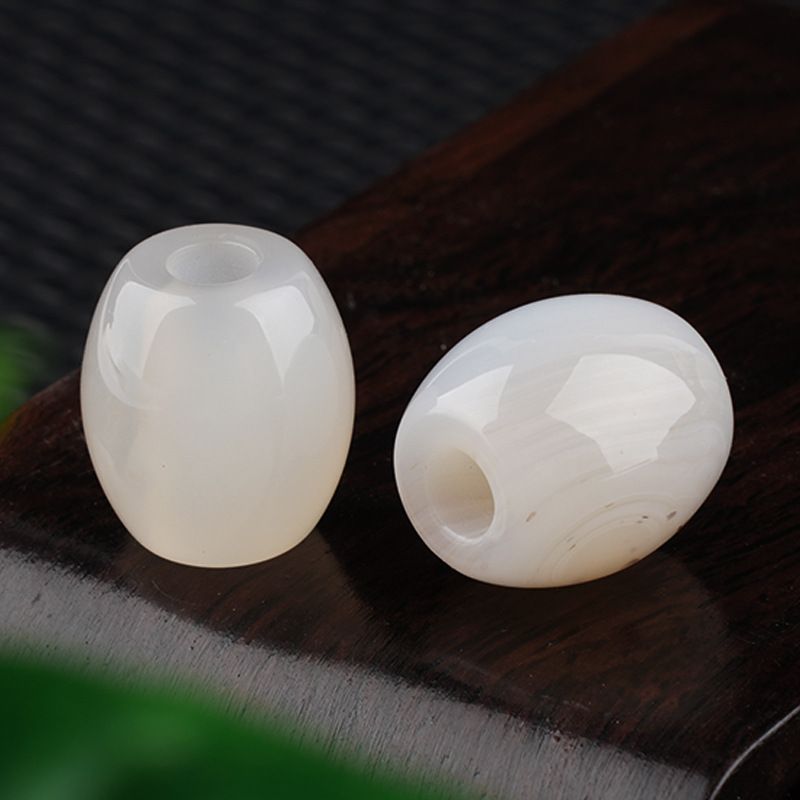 Contas de buraco grande cristal ágata jade balde contas Grande buraco solto contas 16 × 18mm abertura 5mm acessórios de jóias