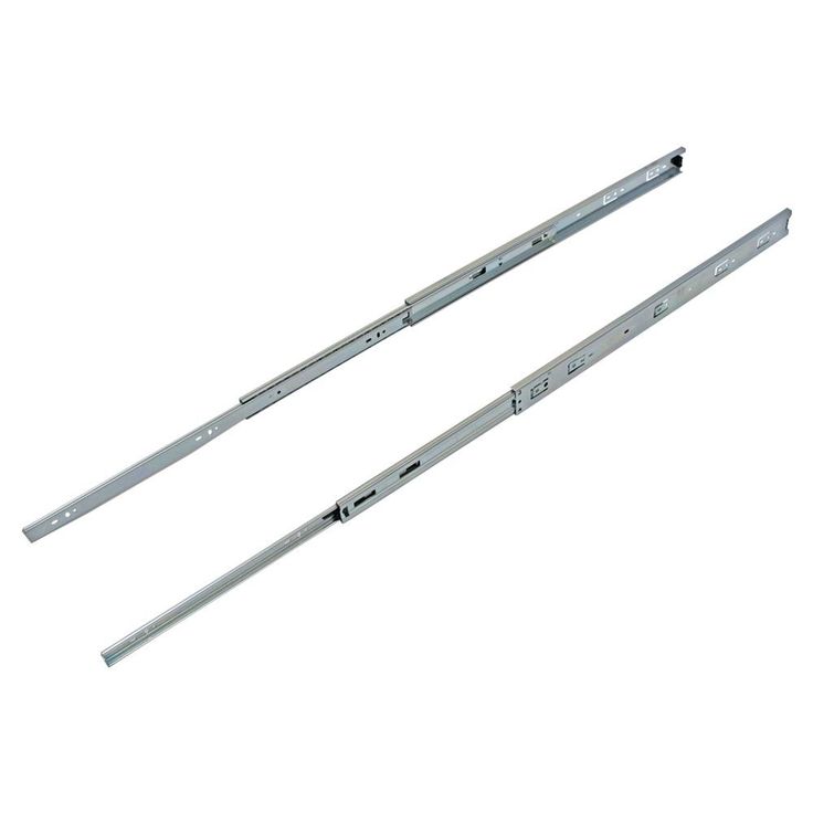 10 in. Side Mount Over Extension Ball Bearing Drawer Slides (10-Pair)