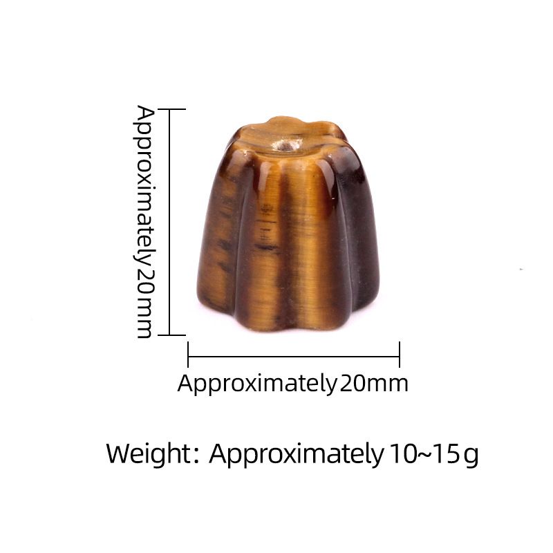 2060-Pedra de ágata de cristal natural esculpida base de incenso de flor, inserção de incenso de pedra de aromaterapia de cristal pequeno ornamento