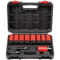 1/2 in. Drive Super High Torque Lug Nut Impact Socket Set, 11 Pc.