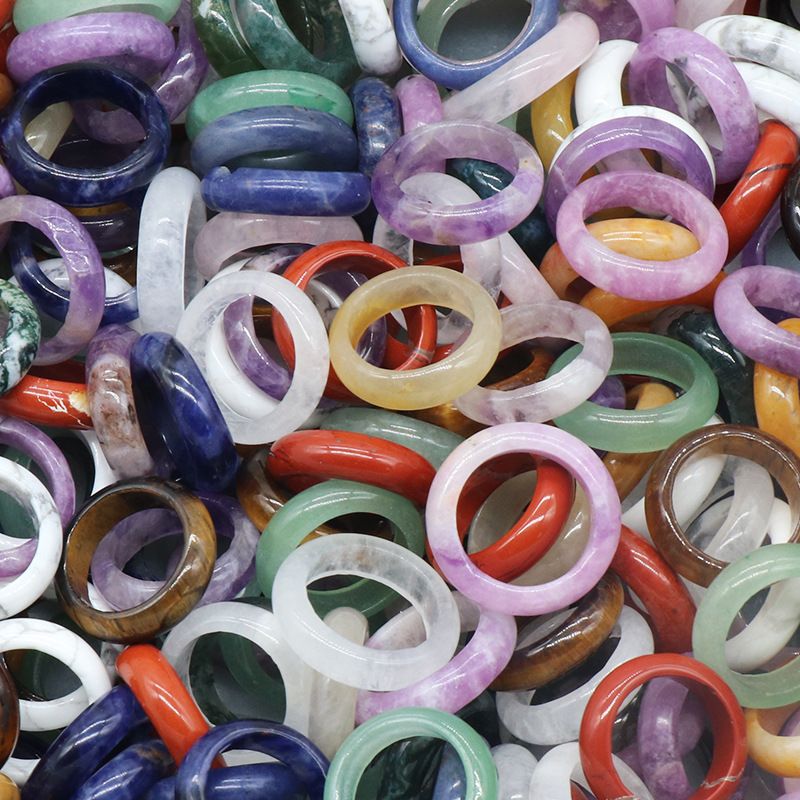 2495-Anel de corrida de pedra de ágata de cristal natural, pulseira de jogo cultural antigo, acessórios portáteis em círculo