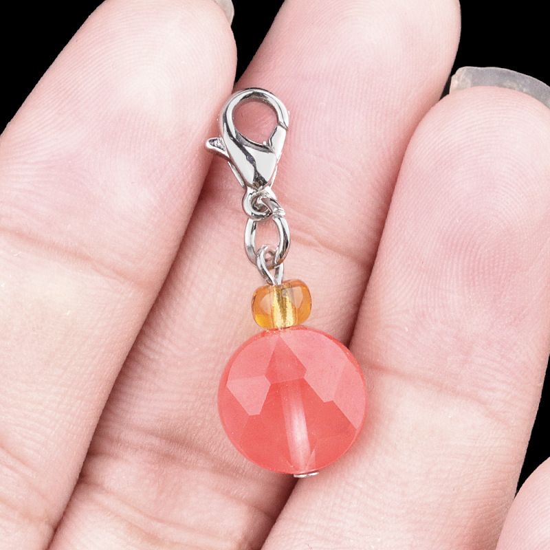 2132-Ágata de cristal natural pedra semi-preciosa seção hexagrama pingente pequeno gotejamento jóias DIY acessórios de jóias