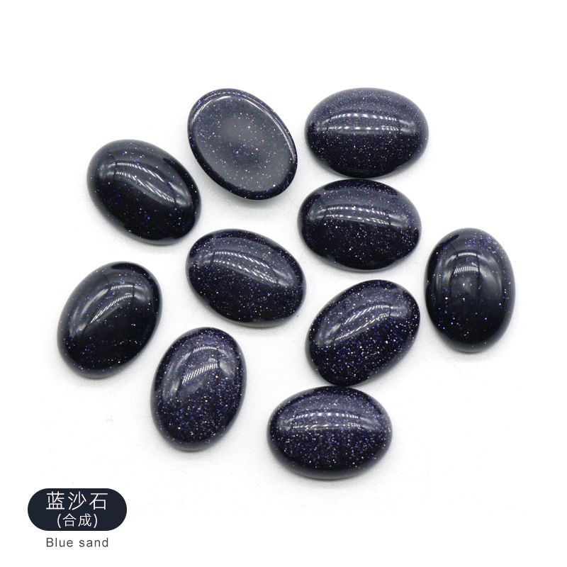 12 * 16Mm de cristal de ágata de superfície de anel de ágata semi-preciosa pedra preciosa remendo oval meia face grampo de cabelo DIY acessórios de jóias