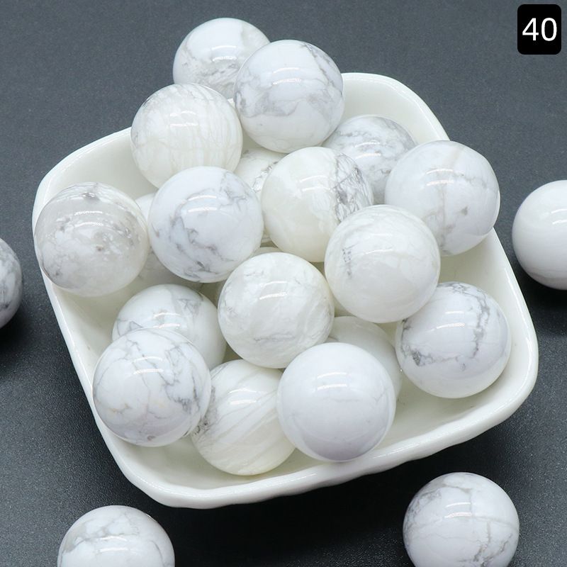 1097Bola não porosa não porosa Bola redonda de 20mm ágata de ametista natural DIY pedra não porosa contas redondas