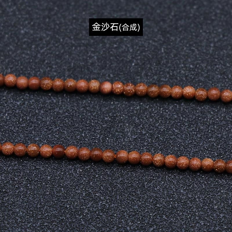 329-Ágata de cristal natural 2mm contas redondas gancho de cabelo material de caminhada pulseira DIY colar acessórios de jóias