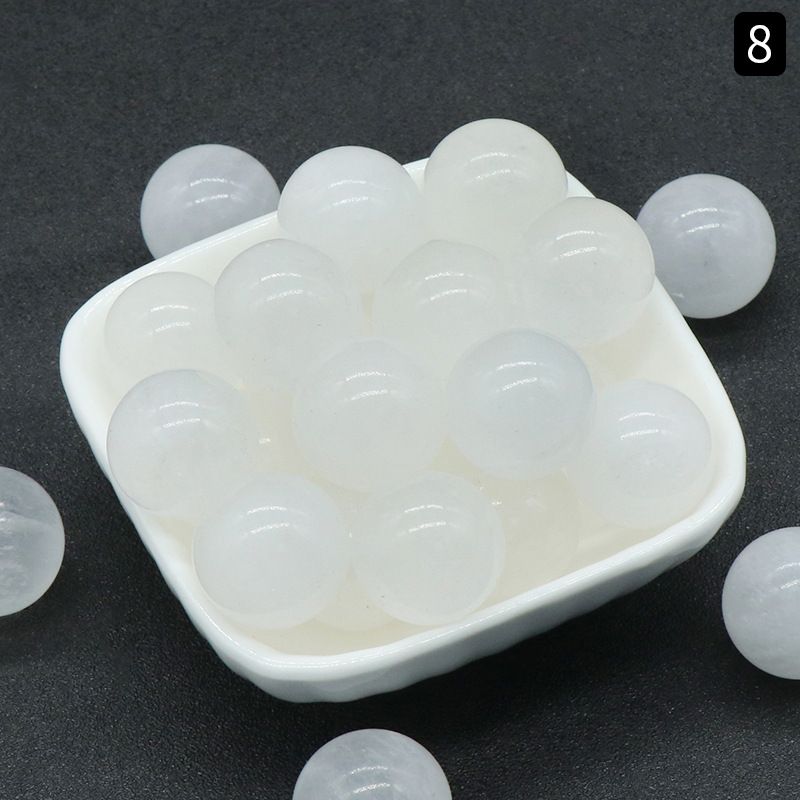 1097Bola não porosa não porosa Bola redonda de 20mm ágata de ametista natural DIY pedra não porosa contas redondas
