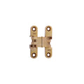 1/2 in. 2-3/8 in. Satin Brass Invisible Hinge