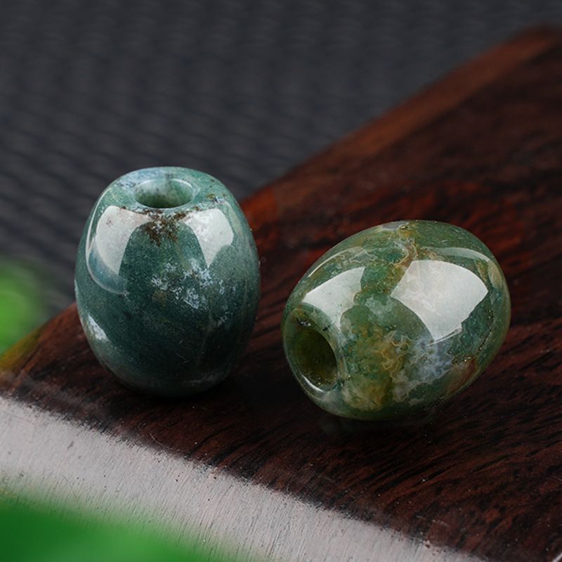 Contas de buraco grande cristal ágata jade balde contas Grande buraco solto contas 16 × 18mm abertura 5mm acessórios de jóias