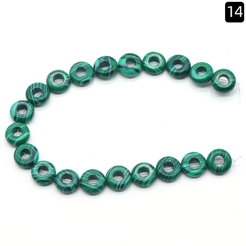 1368-Ágata de cristal natural pedra semi-preciosa 5 * 10mm buraco 4mm ábaco contas soltas contas DIY acessórios de jóias material