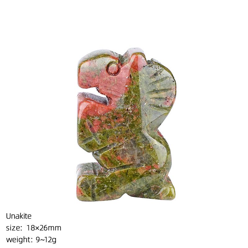 1 polegada de cristal natural pônei ornamento home desktop micro paisagem Ano do Cavalo mascote ágata escultura decoração cavalo