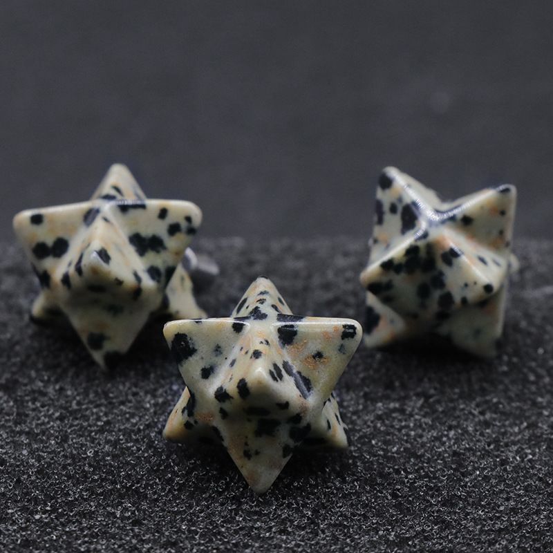 1444-Merkaba estrela de Kaba não porosa, pedra de ágata de cristal natural Merkaba grande hexagrama de satélite