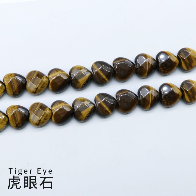 Contas de amor de corte 15Mm, pedras semipreciosas de ágata de cristal contas soltas pulseira DIY colar brincos acessórios de jóias