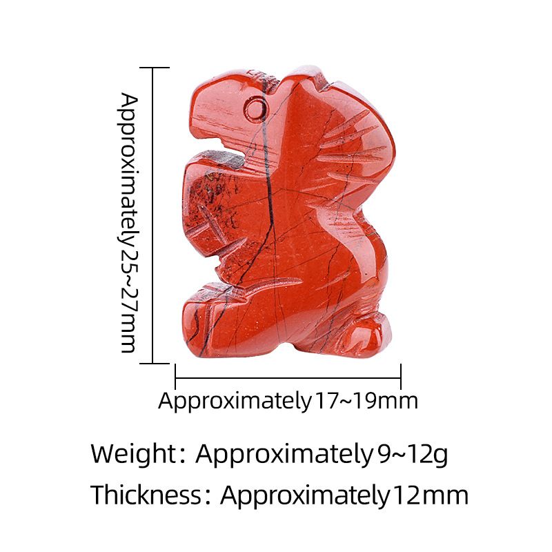 1 polegada de cristal natural pônei ornamento home desktop micro paisagem Ano do Cavalo mascote ágata escultura decoração cavalo