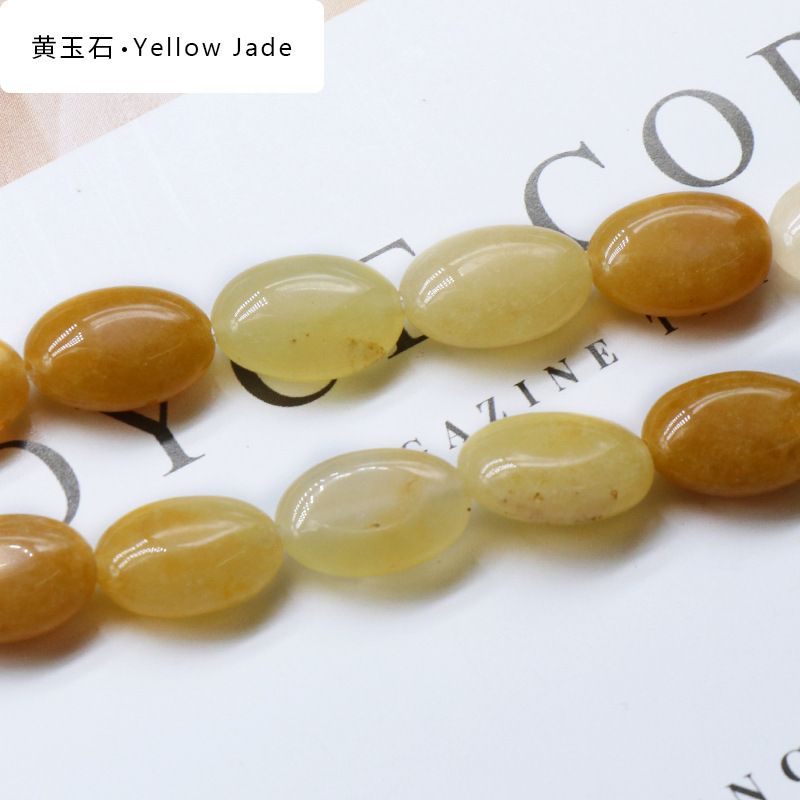 Agate cristal pedra semi-preciosa 10 * 14mm oval ovo frisado contas soltas DIY pulseira colar acessórios de jóias