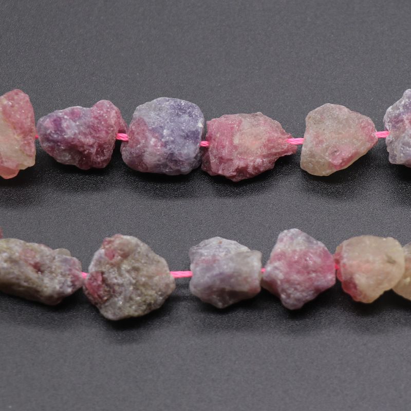 Ágata de cristal rosa transfronteiriça europeia e americana fluorita perfuração de minério de pedra áspera, minério de lã com contas soltas DIY irregulares