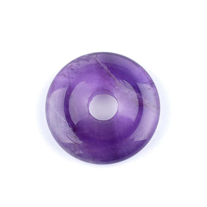 20Mm pingente de fivela de segurança de pedra de ágata de cristal natural, estilo nacional grande buraco redondo acessórios de colar nostálgico de pedra semipreciosa