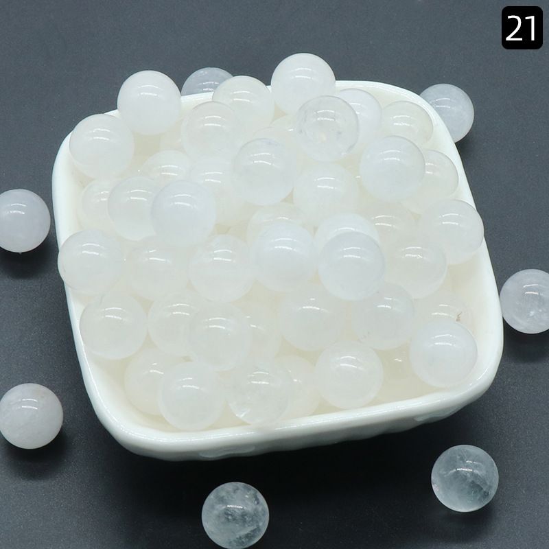 1189-12MM contas redondas contas de cristal de pedra natural não porosa mini bola, pedra semi-preciosa DIY material de jóias de pedra