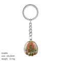 Pé de cristal natural chaveiro DIY saco de roupas bonito gravura decorativa semi-preciosa gato garra pingente
