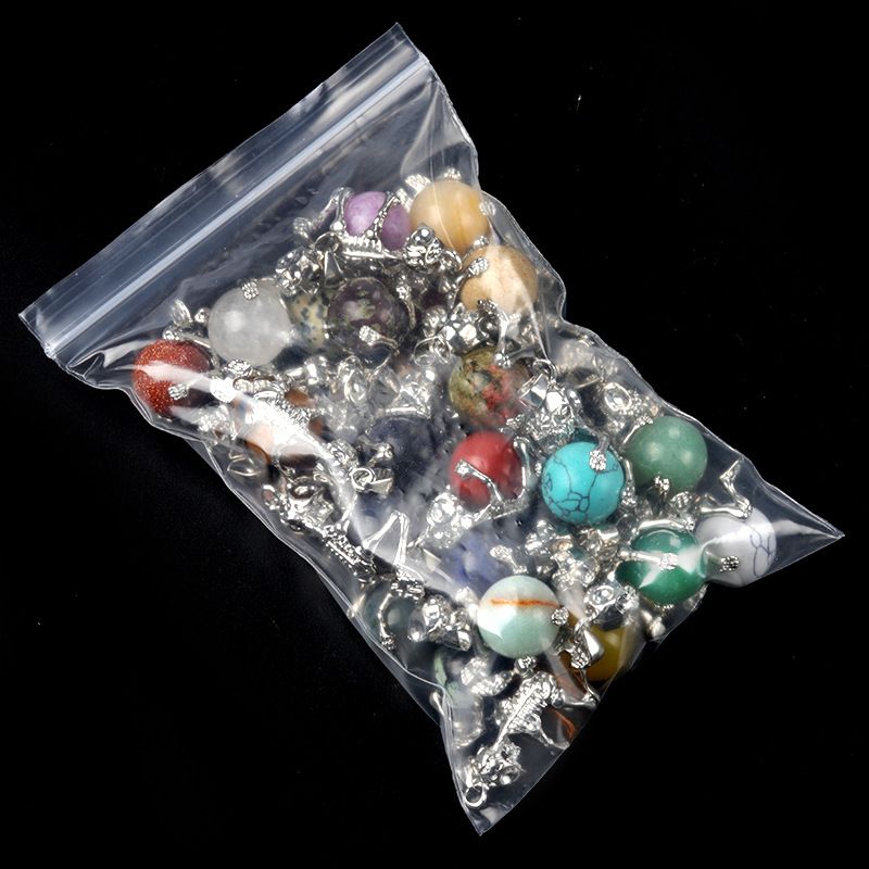 1713-16Mm cristal ágata bola de pedra crânio homem colar pingente, Páscoa Europa e América