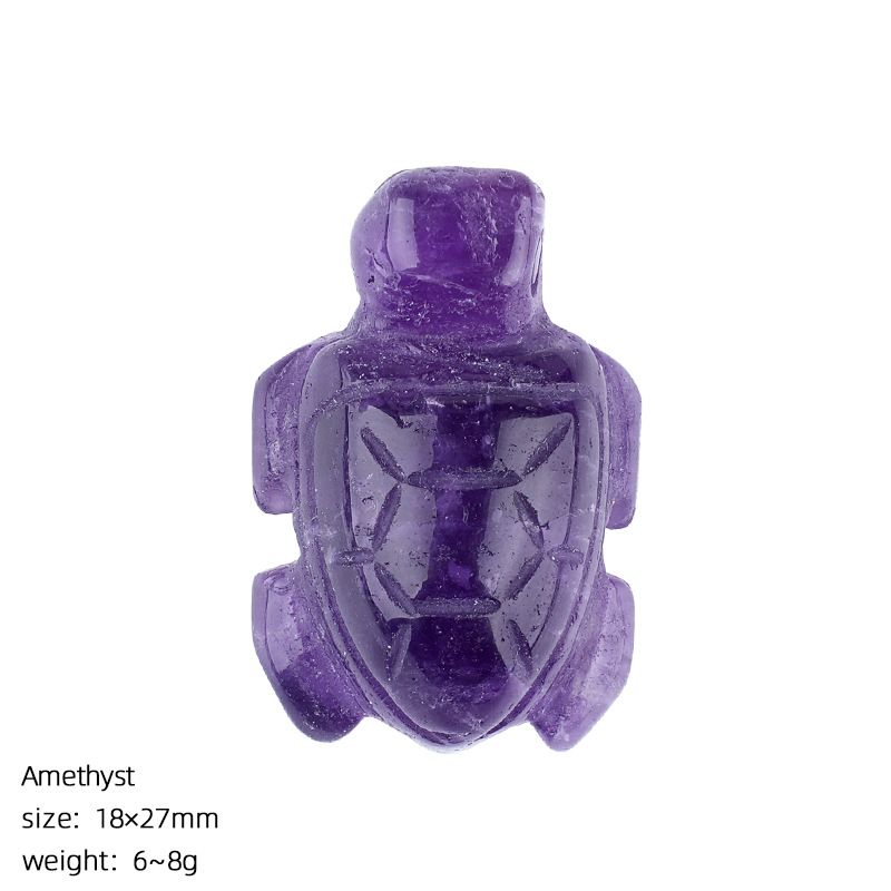 1 polegada ornamento de tartaruga de cristal natural criativo DIY micro paisagem enfeite de mesa ágata jade pequena tartaruga
