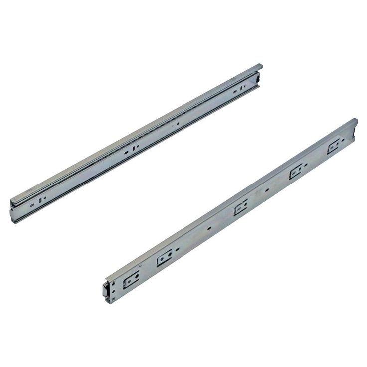 10 in. Side Mount Over Extension Ball Bearing Drawer Slides (10-Pair)