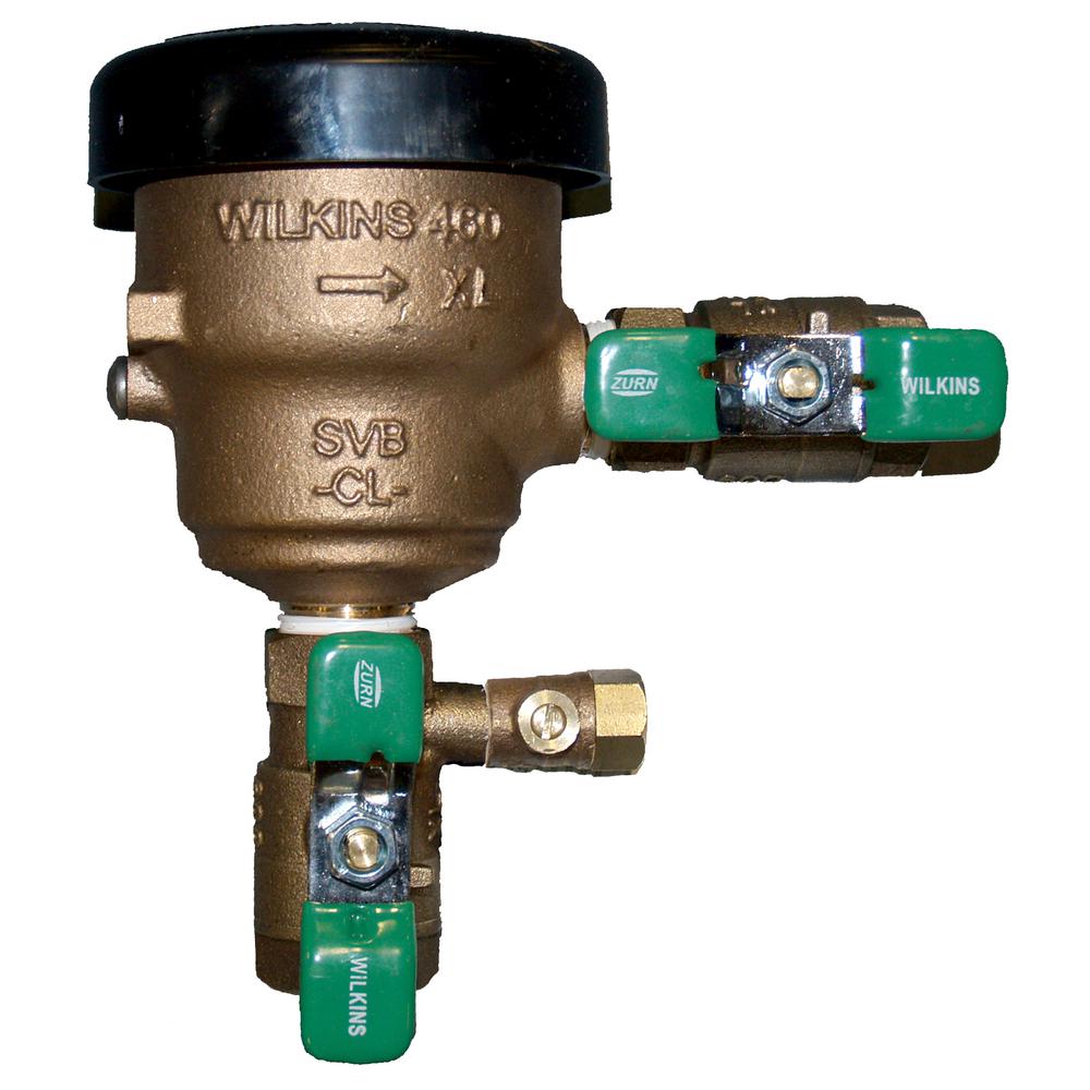 1 in. Lead-Free Bronze Spill Resistant Pressure Vacuum Breaker Assembly