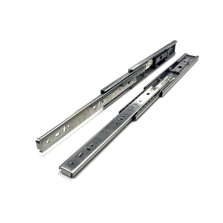 10 in. Side Mount Soft Close Full Extension Ball Bearing Drawer Slide with Installation Screws (1-Pair)