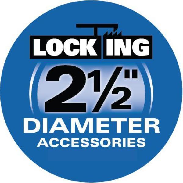 1-7/8 in. x 10 ft. Pro-Grade Locking Vacuum Hose Kit for RIDGID Wet/Dry Shop Vacuums