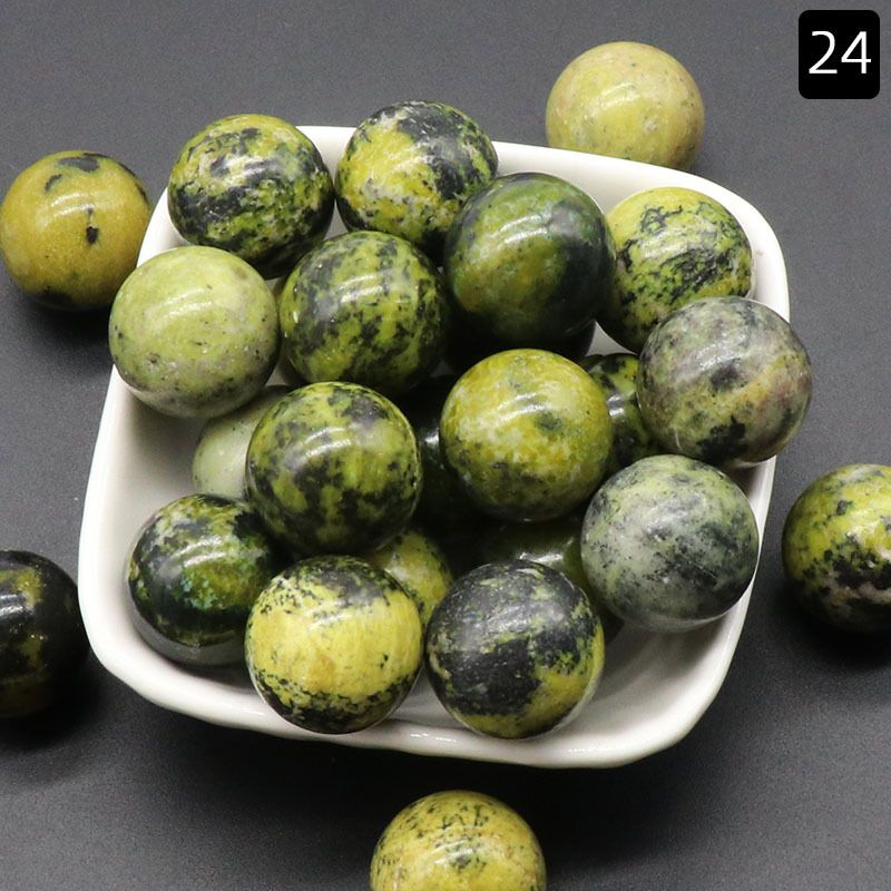 1097Bola não porosa não porosa Bola redonda de 20mm ágata de ametista natural DIY pedra não porosa contas redondas