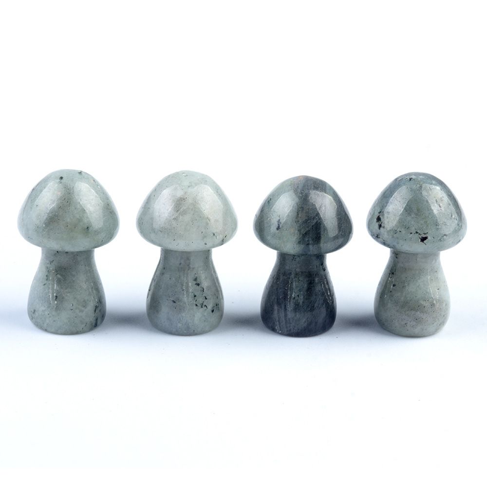 1442-Cogumelo grande de cristal natural Cogumelo 35mm DIY micro-paisagem Mori paisagismo jardim vaso de flores ornamento decorativo