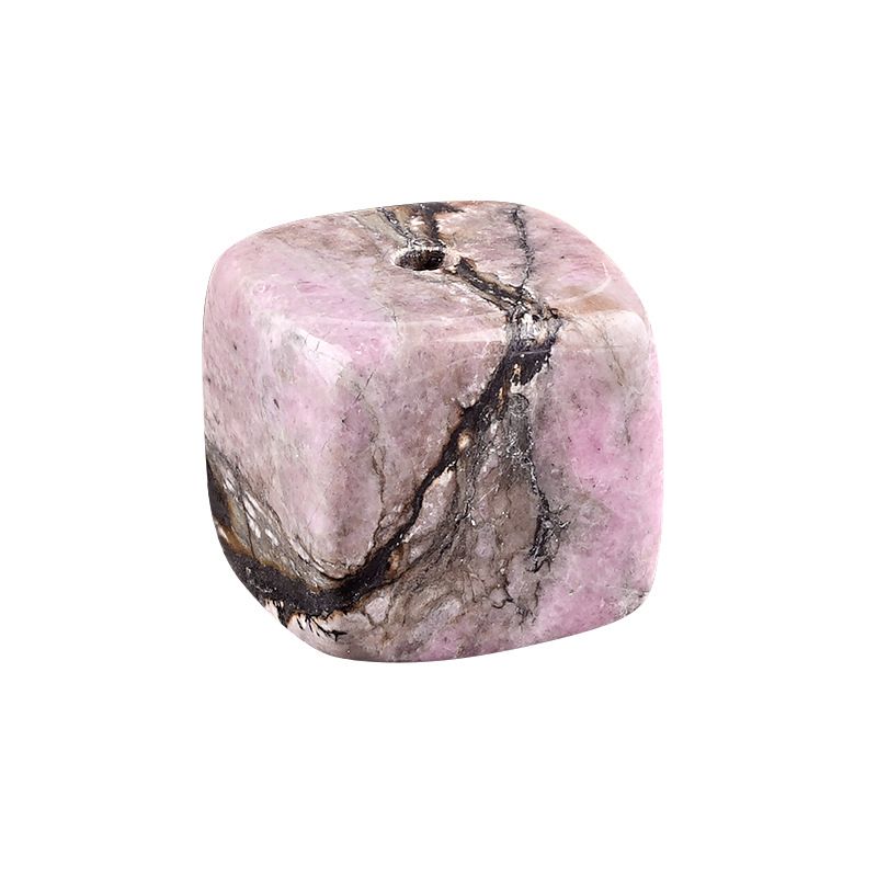 Incenso de cristal natural base plug criativo casa escultura em pedra áspera único buraco quadrado pedra preciosa fio de ágata incenso titular