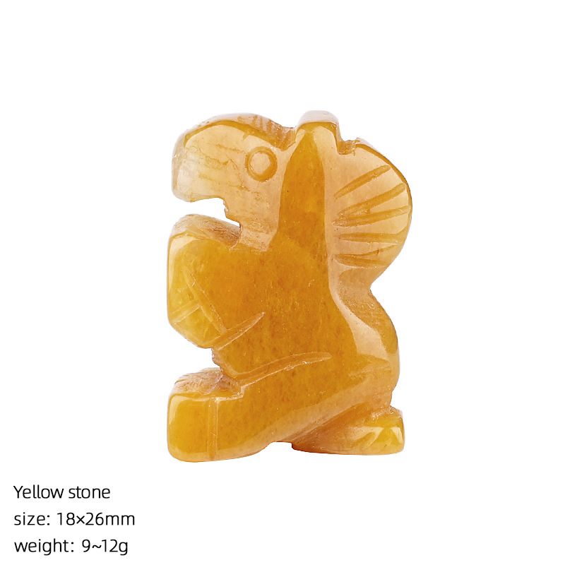 1 polegada de cristal natural pônei ornamento home desktop micro paisagem Ano do Cavalo mascote ágata escultura decoração cavalo