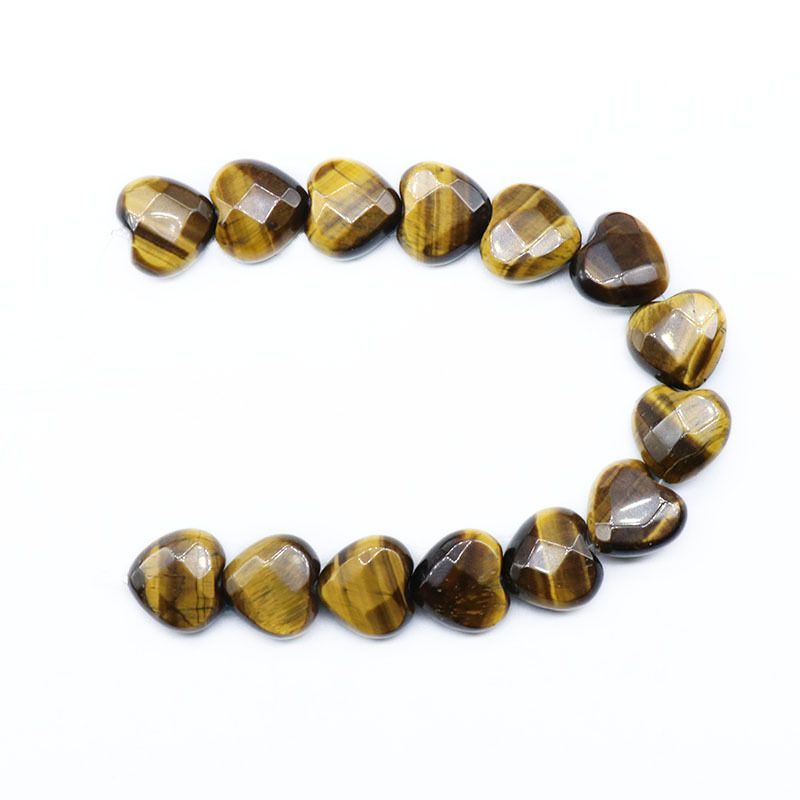 Contas de amor de corte 15Mm, pedras semipreciosas de ágata de cristal contas soltas pulseira DIY colar brincos acessórios de jóias