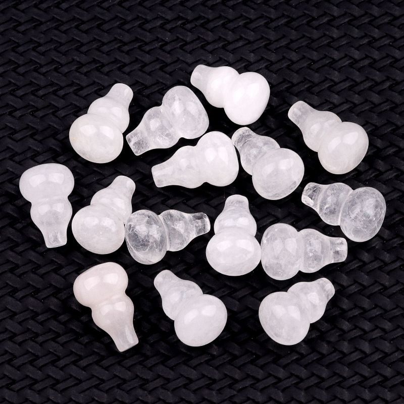 2158-Ágata de cristal 20mm cabaça pequena não porosa contas soltas DIY tecido pequeno cabaça pingente acessórios de jóias