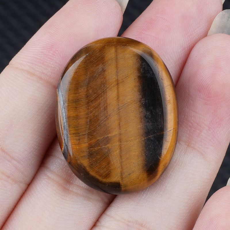 Gravação runa LOGO cristal oval fatia de pedra natural acessórios de jóias personalizados DIY