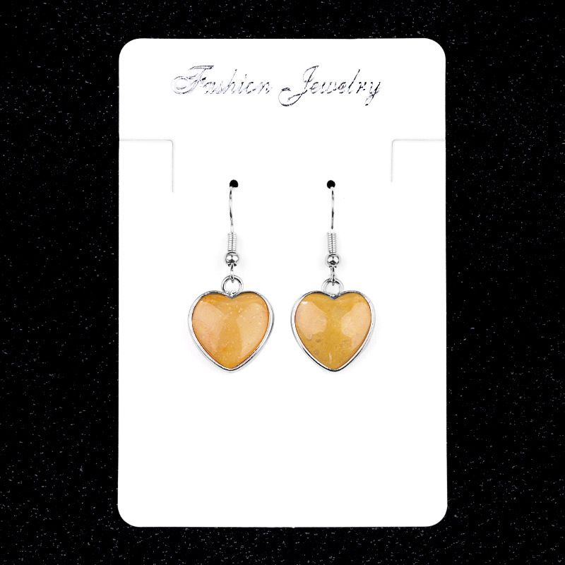 2091-Amethyst agate stone love brincos brincos de pedra preciosa luz luxo