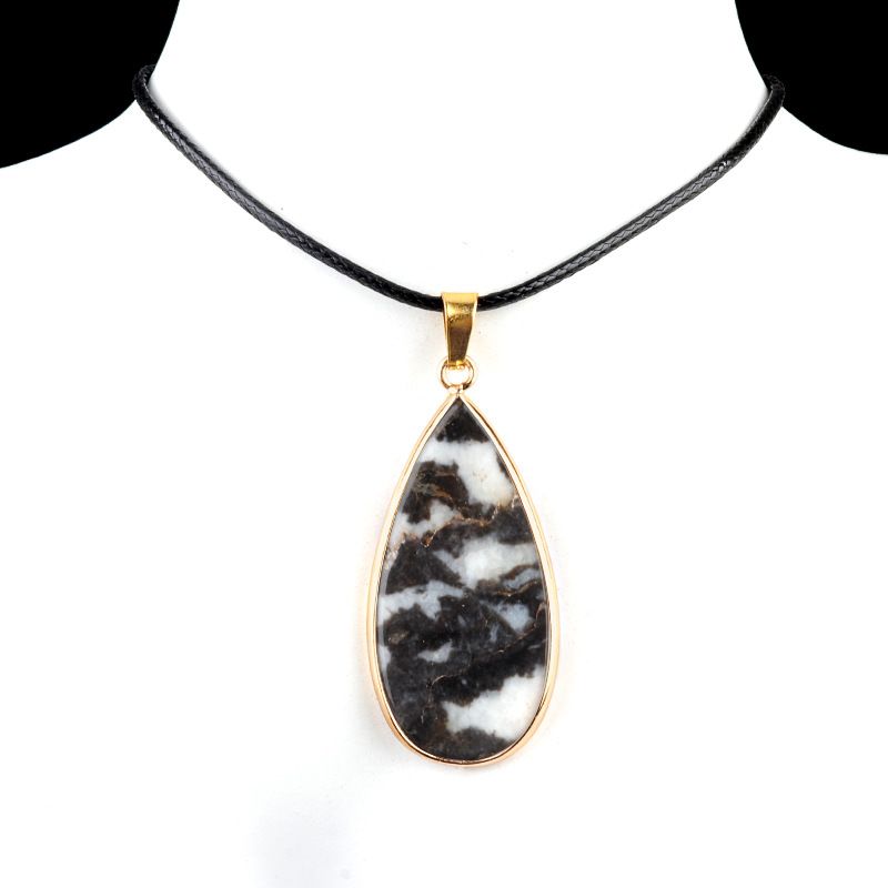 1975-20X40mm pedra de cristal natural ágata dupla plana gota de água em forma de bolsa Phnom Penh brincos DIY decoração pingente