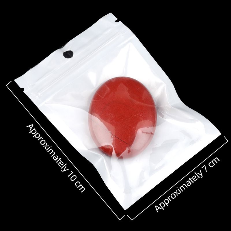 2310-Pedra de sabão de pedra de cristal natural para brincar com 38x48mm pedra de compressão quente oval SPA óleo essencial de massagem pedra