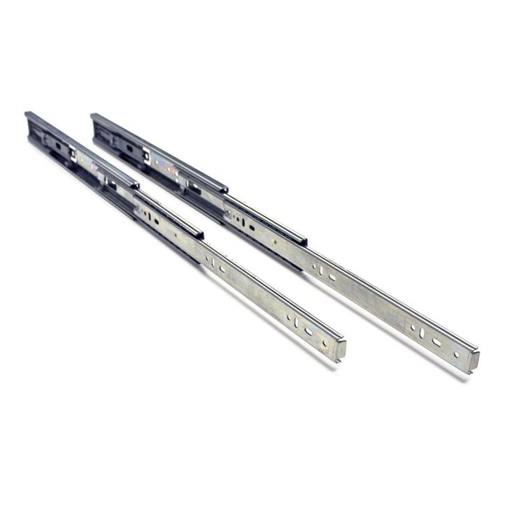 14 in. Side Mount Soft Close Full Extension Ball Bearing Drawer Slide with Installation Screws (1-Pair)