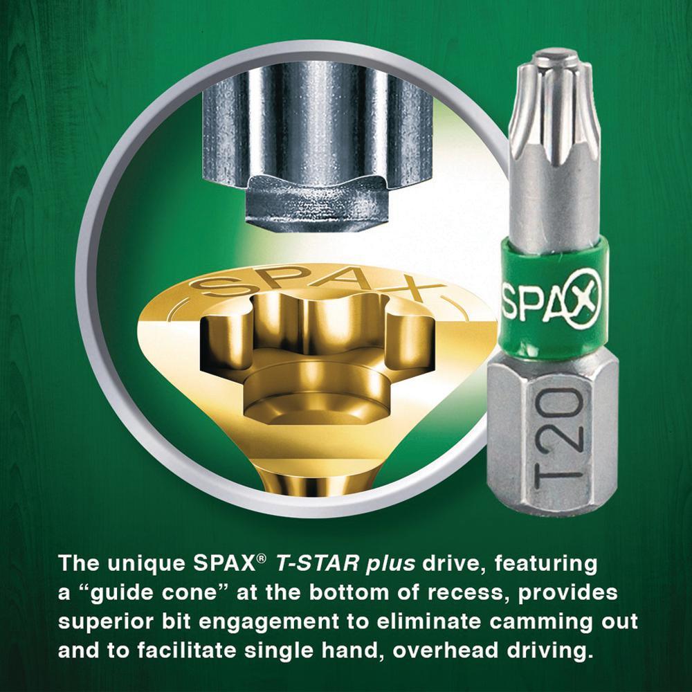 #10 x 2-1/2 in. T-Star Plus Drive Washer / Wafer Head Partial Thread Yellow Zinc Coated Cabinet Screw (75 per Box)