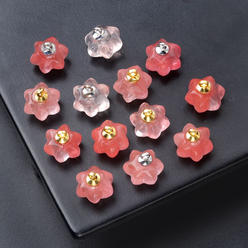 1649-8X12mm abóbora contas soltas, cristal natural pedra semi-preciosa gravada pequena abóbora DIY acessórios de material de jóias