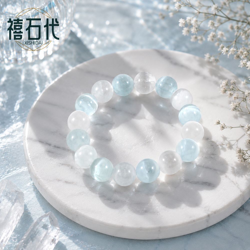 [Xishi Dai] Pulseira Duobao natural, acessórios de pulso de verão frescos e curativos