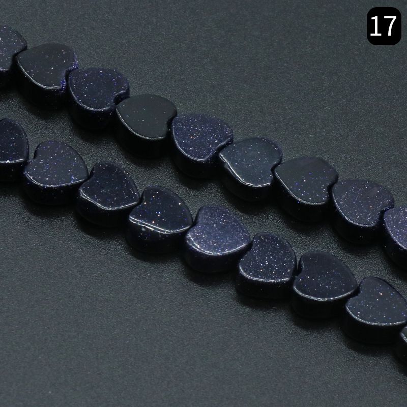 Ágata de cristal de jade pedra semipreciosa coração de pêssego amor trabalho em andamento DIY jóias contas soltas acessórios frisados