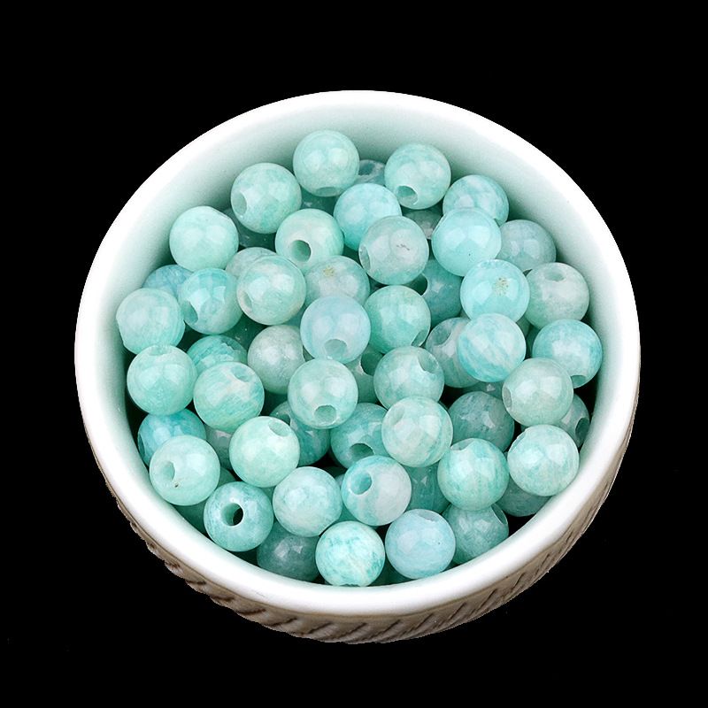320-6Mm2mm Tianhe pedra alongada ametista preta e branca ágata amarela contas soltas acessórios DIY pulseira contas soltas