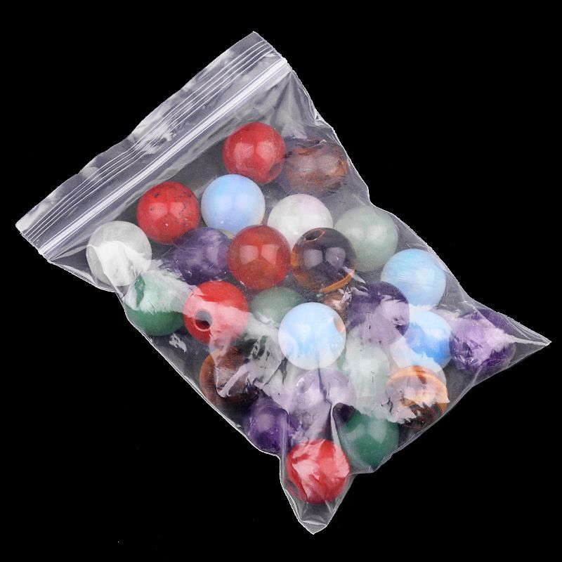 2019-Grandes contas de buraco de cristal natural ágata pedra grande buraco solto contas 18mm buraco 5mm DIY jóias materiais de vestuário