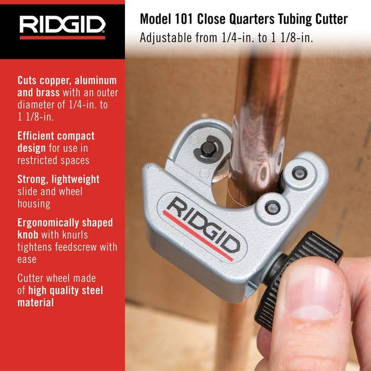 #101 Tube Cutter 1/4 in. to 1-1/8 in.