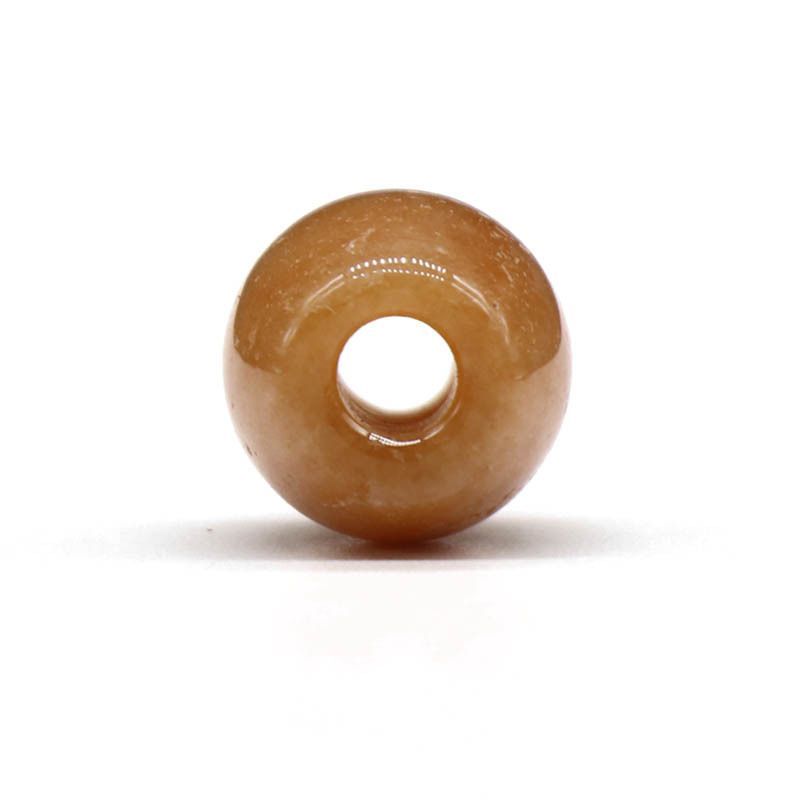 326-Grandes Buracos Grânulos Cristal Ágata Jade Barrel Grânulos Grandes Buracos Soltos 16 × 18mm Abertura 5mm Acessórios para Jóias